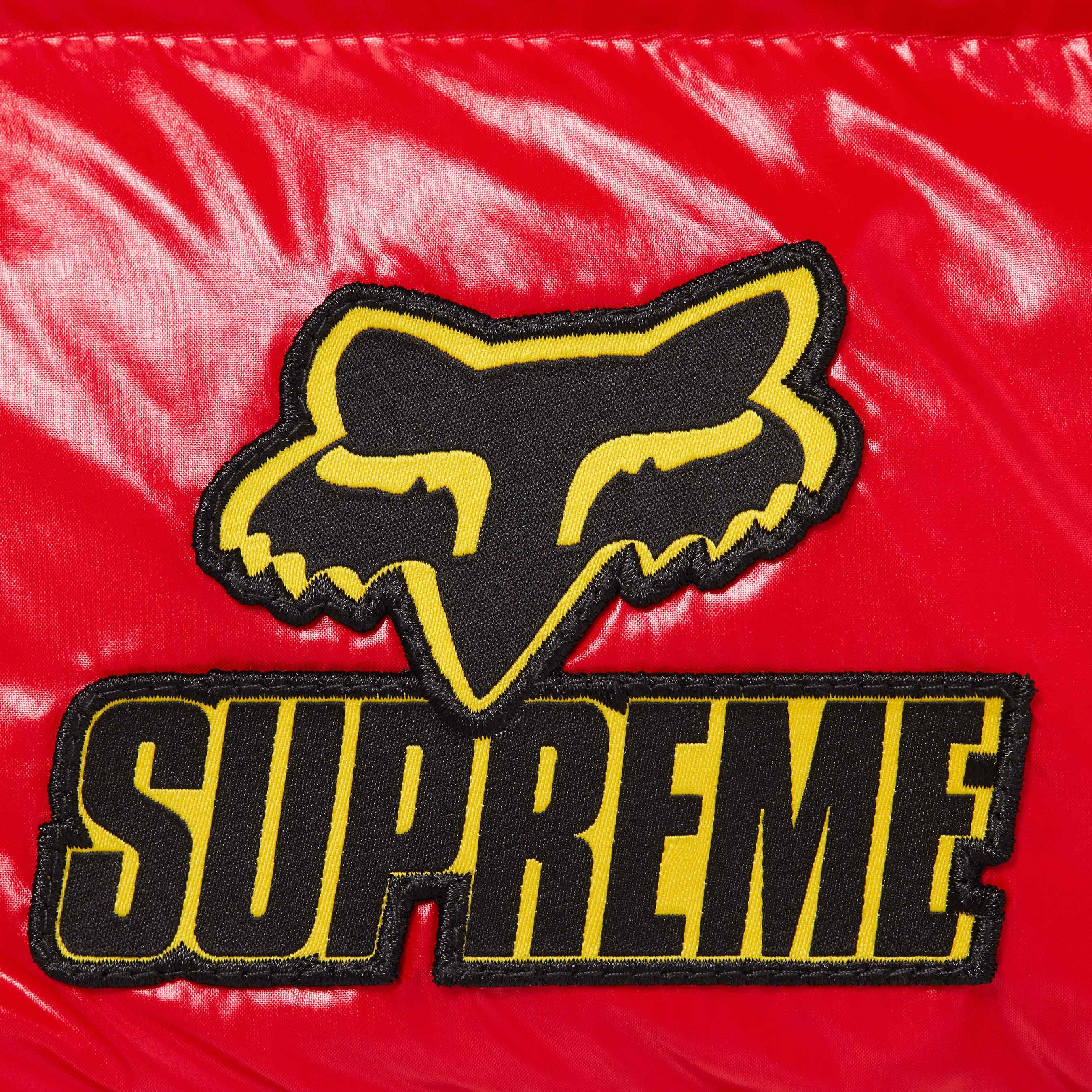 Supreme®/Fox Racing® Shiny Down Puffer Jacket view 2